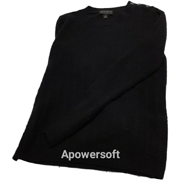 Juniors xs black sweater - Picture 2 of 3